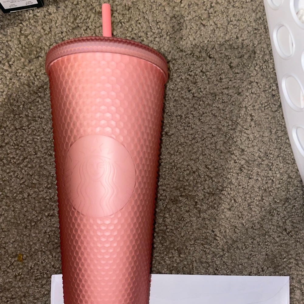 Starbucks pink jelly studded tumbler